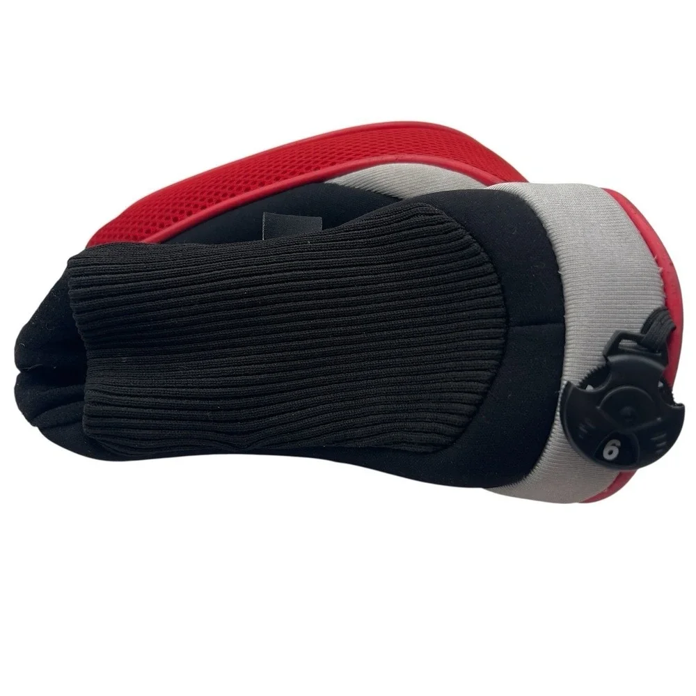Andux 6‑Pc Driver & Fairway Wood Head Covers (1, 3, 5, 7) Long Neck 2 Interchang